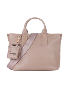 borsa a mano donna taupe