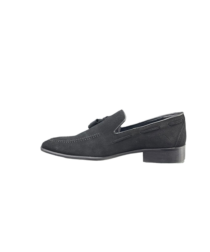 mocassini nappine uomo pelle antony sander art. 0125 nero