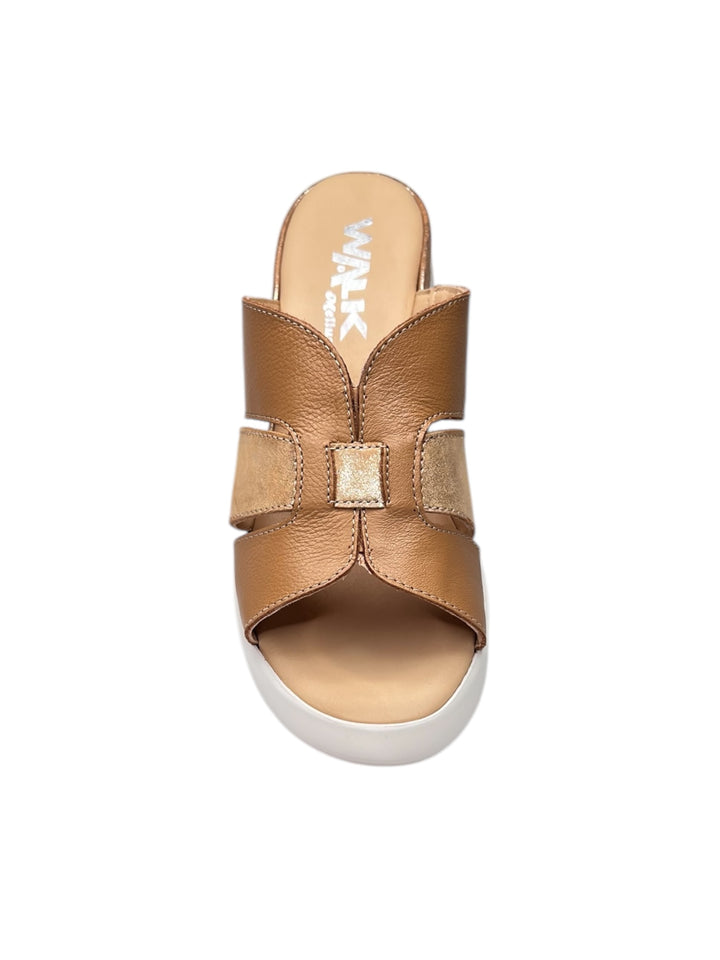 ciabatte donna pelle melluso art. 019218z cuoio