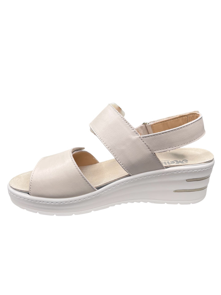 sandali donna pelle melluso art.019227z greige