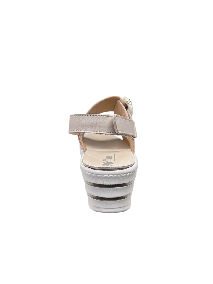 sandali donna pelle melluso art.019227z greige