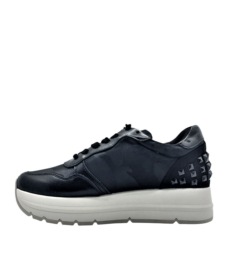 sneaker donna tessuto xti art.04330701 nero