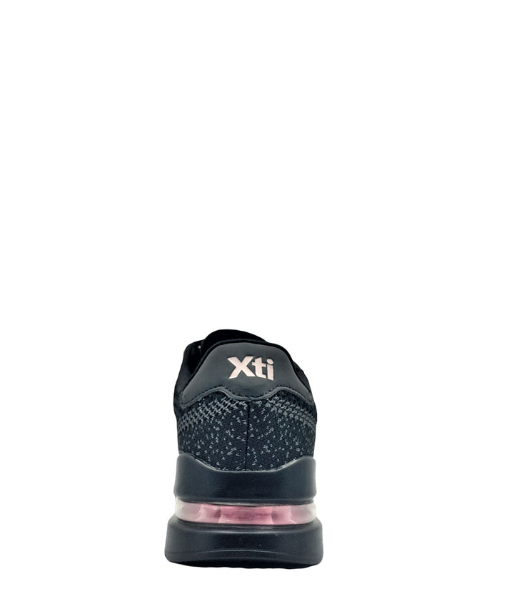 sneaker donna tessuto xti art.04344502 nero