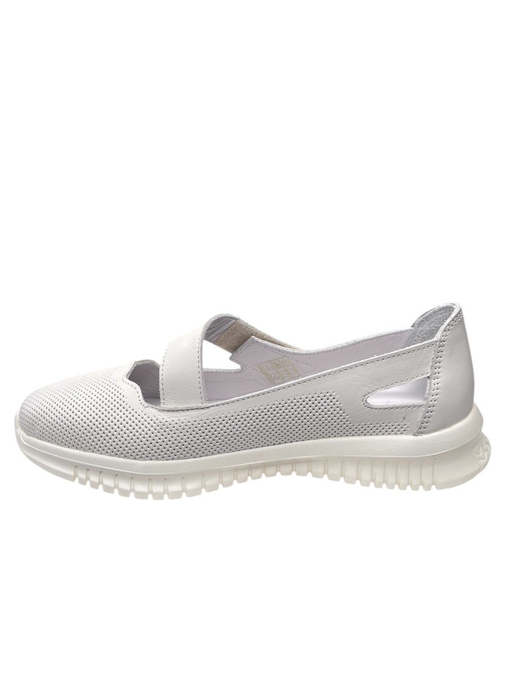 ballerine donna pelle melluso art.055044 crema
