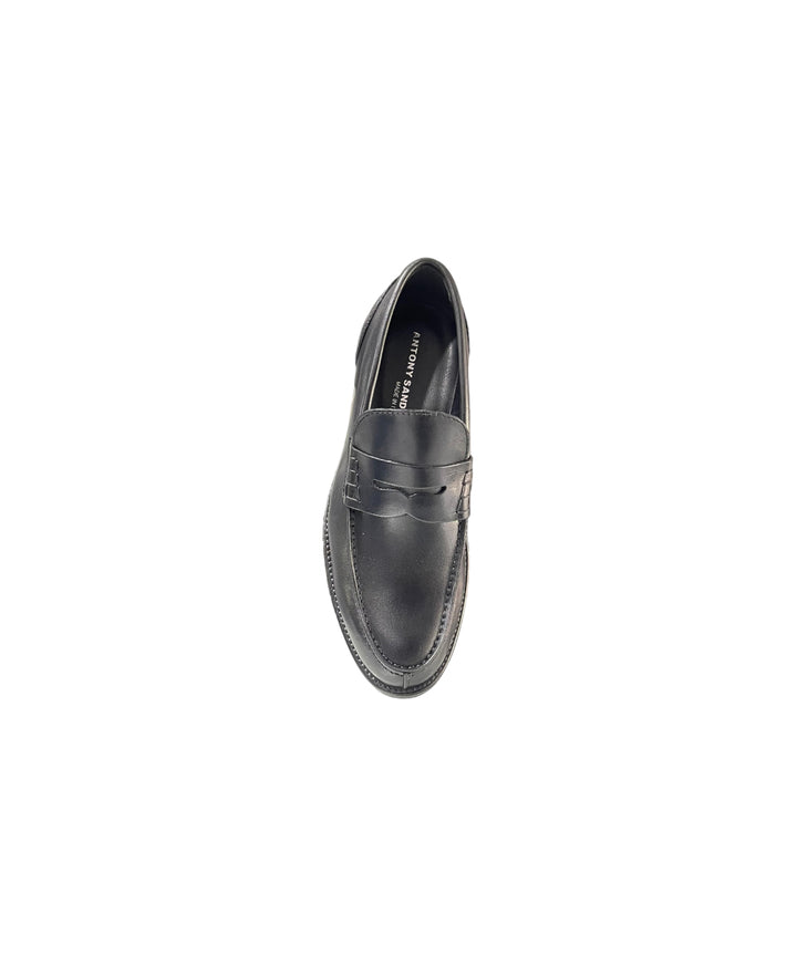 mocassini uomo pelle antony sander art. 100 nero