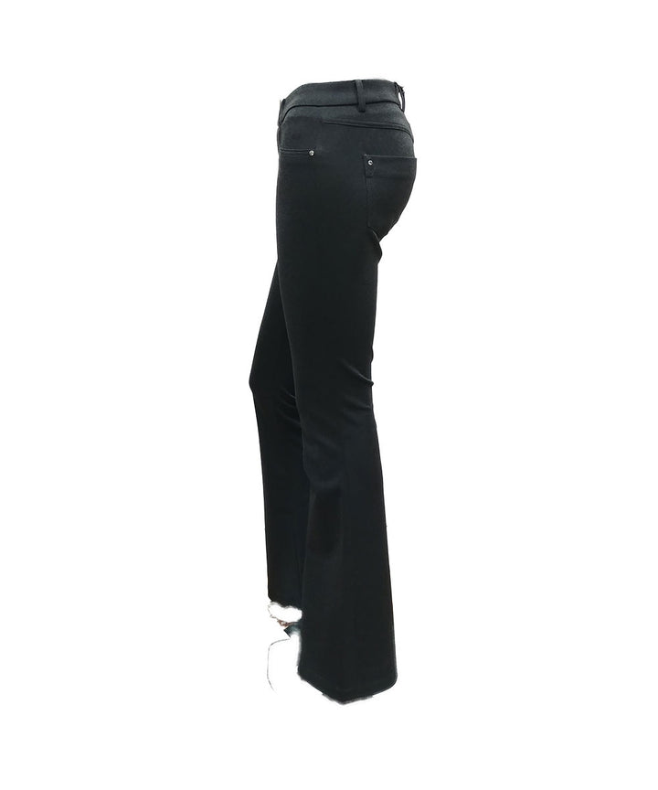 pantalone nero giardini 60821-100 nero lurex