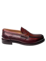mocassini uomo pelle exton art.102 legno