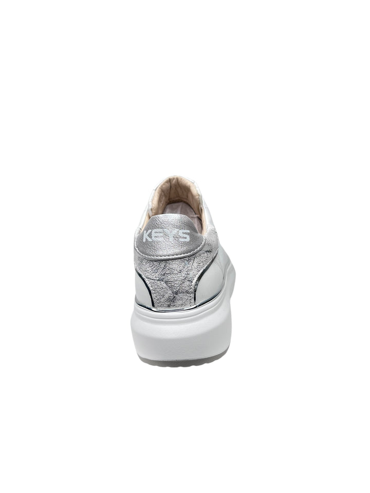 sneakers donna keys art.10503-9507 white-silver