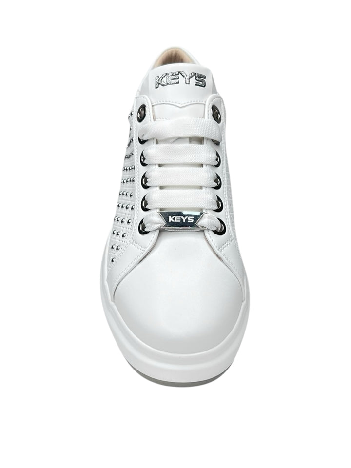 sneakers donna keys art.10508-9633 bianco