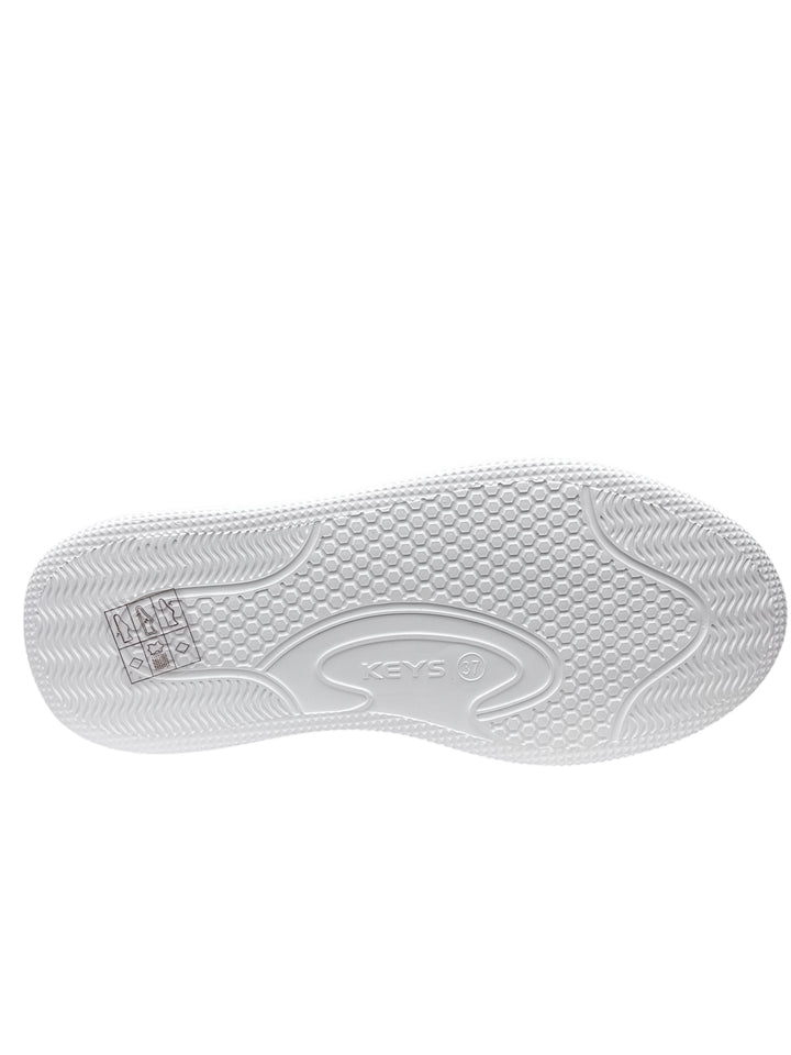 sneakers donna keys art.10525-9664 bianco-cipria
