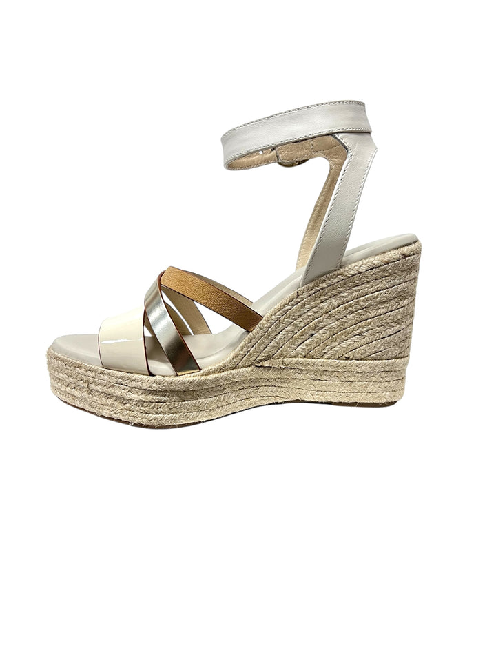 sandali donna pelle-vernice nero giardini art.e410602d711 latte