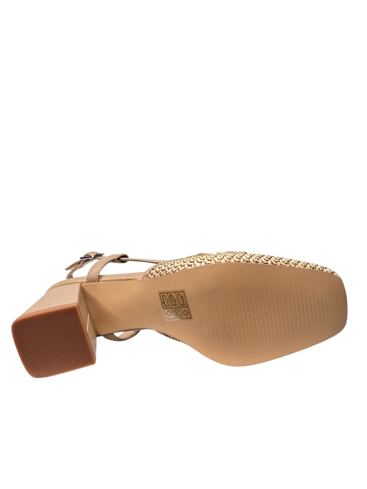 slingback donna rafia keys art.10630-9644 corda