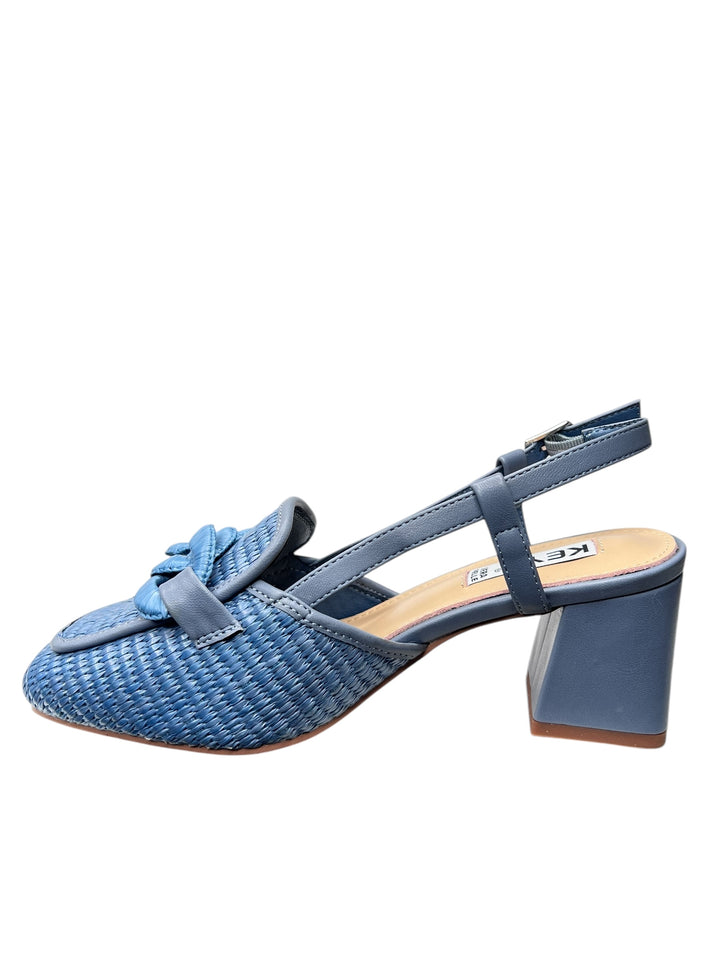 slingback donna rafia keys art.10630-9655 carta da zucchero