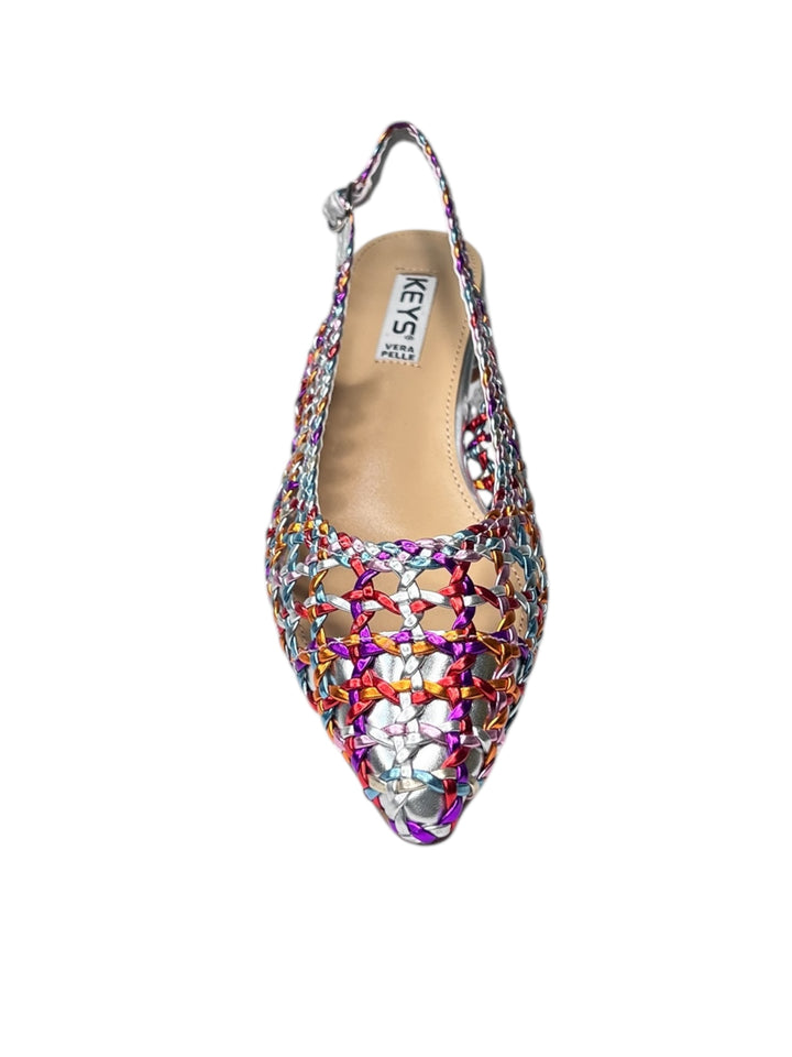 slingback donna intreccio keys art.10665-9781 multicolor