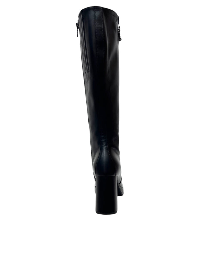 stivali donna pelle nero giardini art.i410910d100 nero