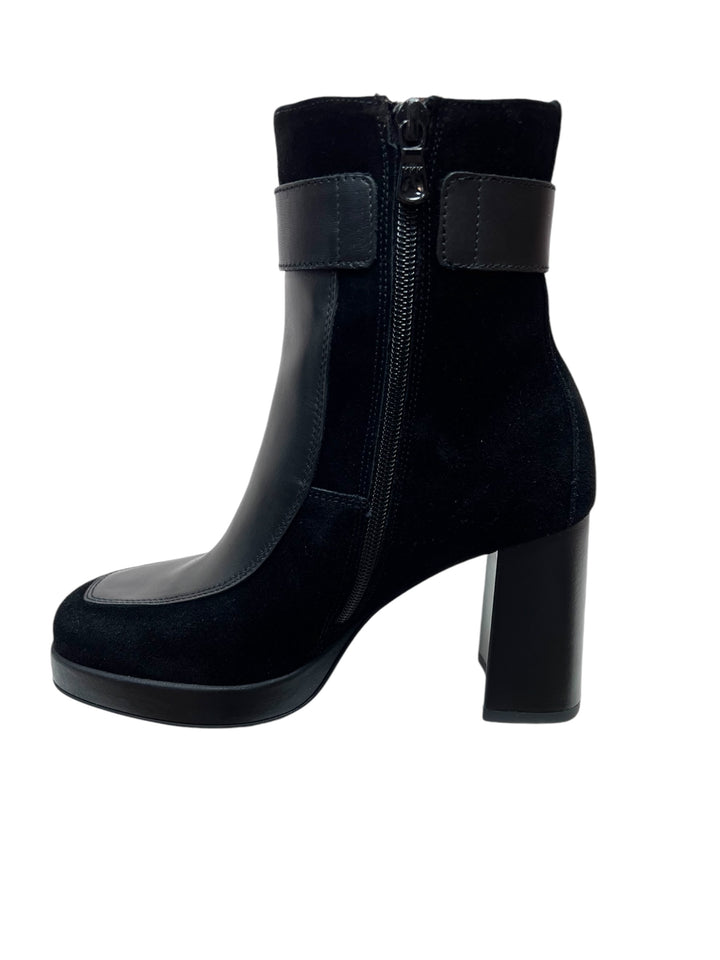 tronchetti donna pelle nero giardini art.i410912d100 nero