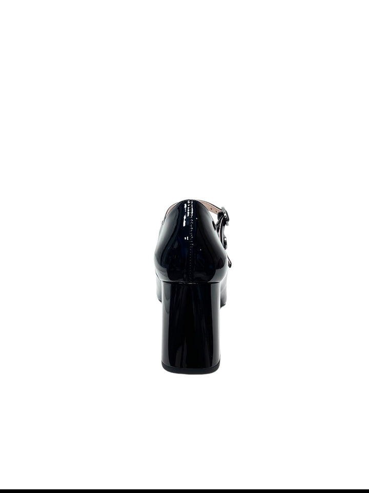 décolleté donna pelle nero giardini art.i410920d100 nero