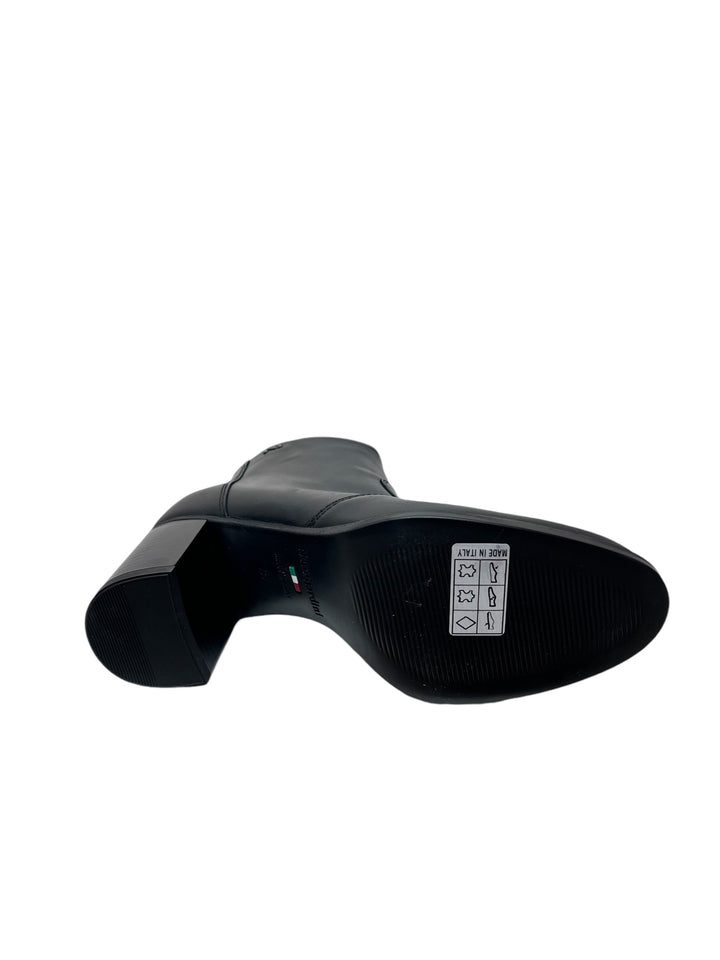 tronchetti donna pelle nero giardini art.i410952d100 nero