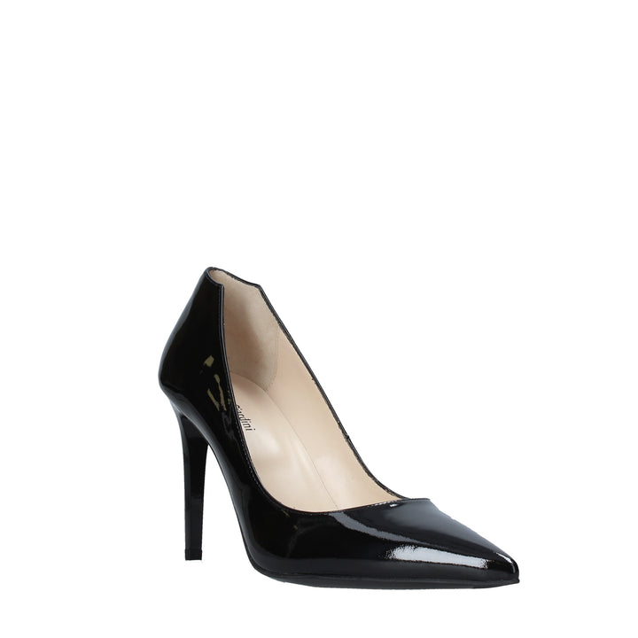 décolleté donna pelle nero giardini art. e011041de100 nero