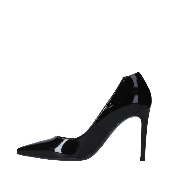 décolleté donna pelle nero giardini art. e011041de100 nero