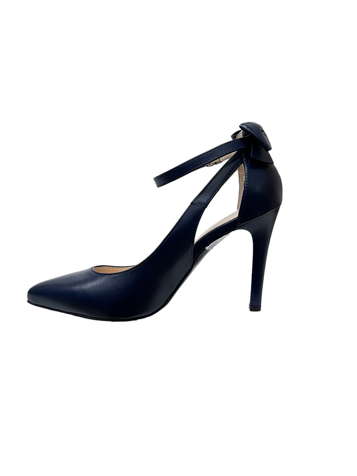 décolleté donna pelle nero giardini art. e411072de200 blu
