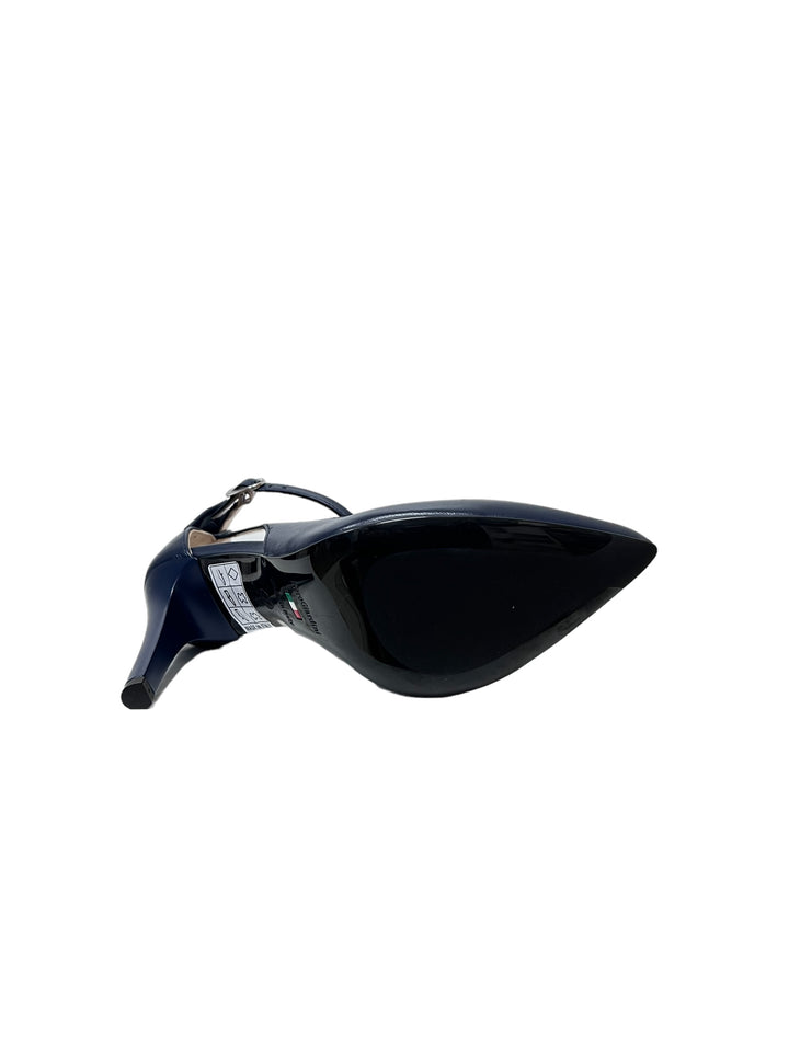 décolleté donna pelle nero giardini art. e411072de200 blu