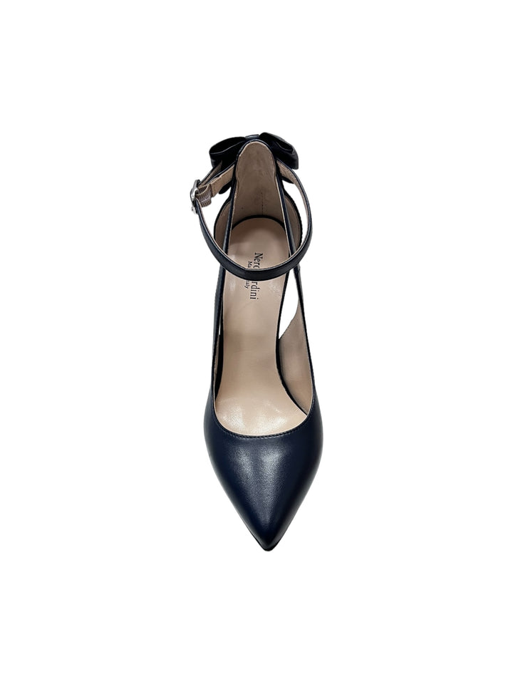 décolleté donna pelle nero giardini art. e411072de200 blu