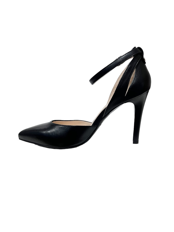 décolleté donna pelle nero giardini art. e011073de100 nero