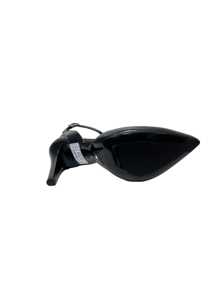 décolleté donna pelle nero giardini art. e011073de100 nero