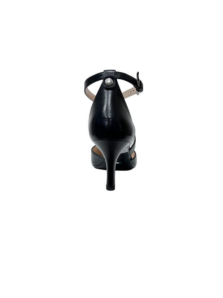 décolleté donna pelle nero giardini art. e011084de100 nero