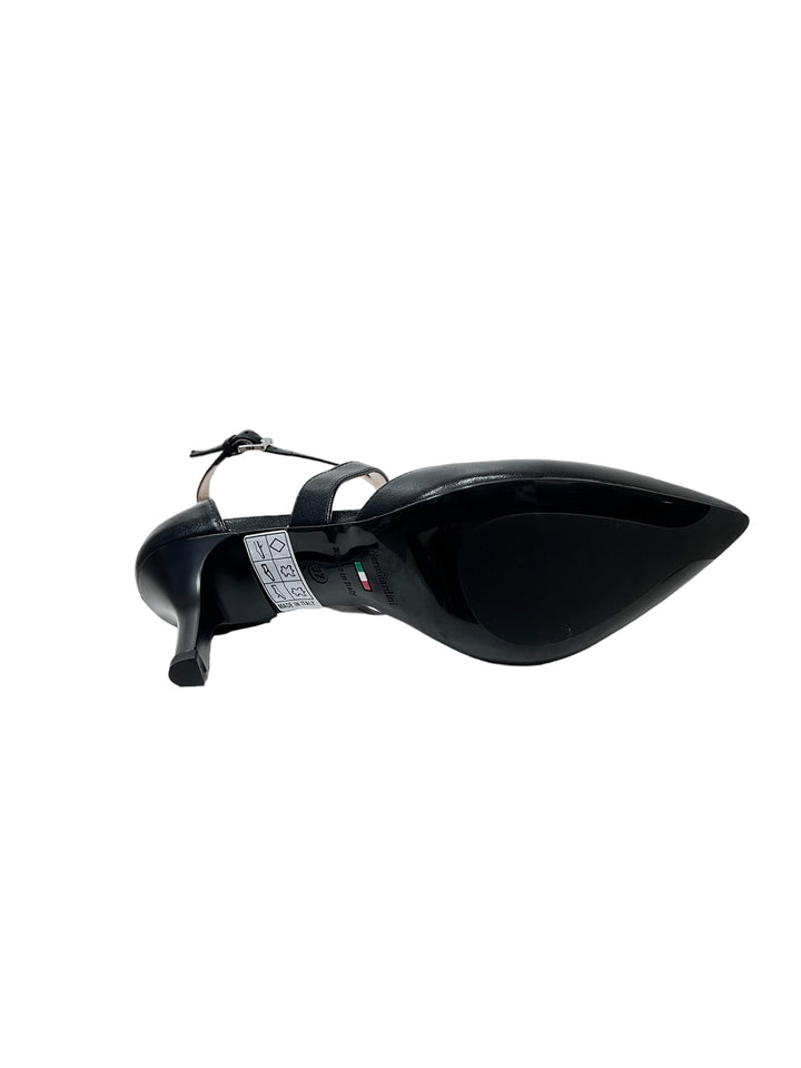 décolleté donna pelle nero giardini art. e011084de100 nero