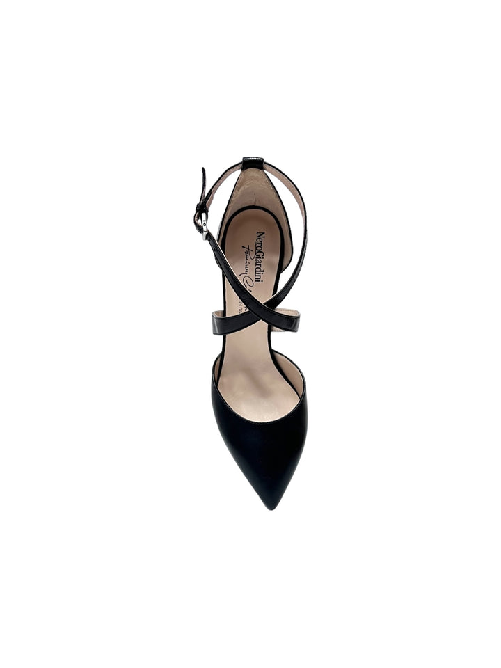décolleté donna pelle nero giardini art. e011084de100 nero