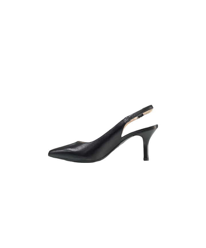 slingback donna pelle nero giardini art. e011090de100 nero