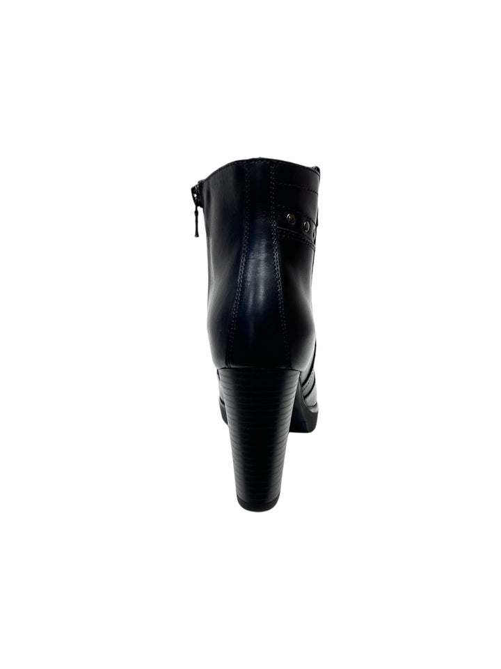 tronchetti donna pelle nero giardini art.i411210d100 nero