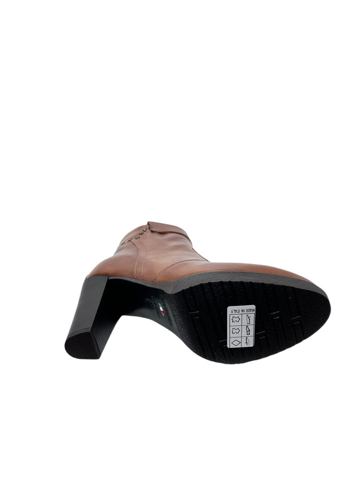 tronchetti donna pelle nero giardini art.i411210d400 cuoio