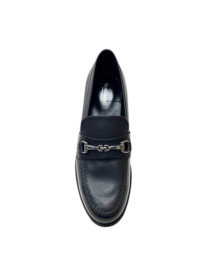 mocassini donna pelle nero giardini art.i411260d100 nero