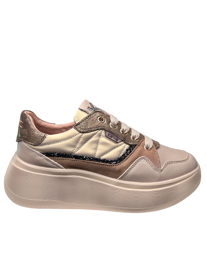 sneaker donna nocciola
