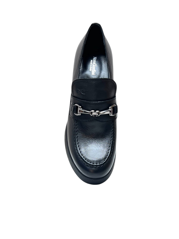 mocassini donna pelle nero giardini art.i411290d100 nero