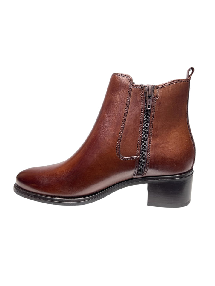 stivaletto donna cuoio