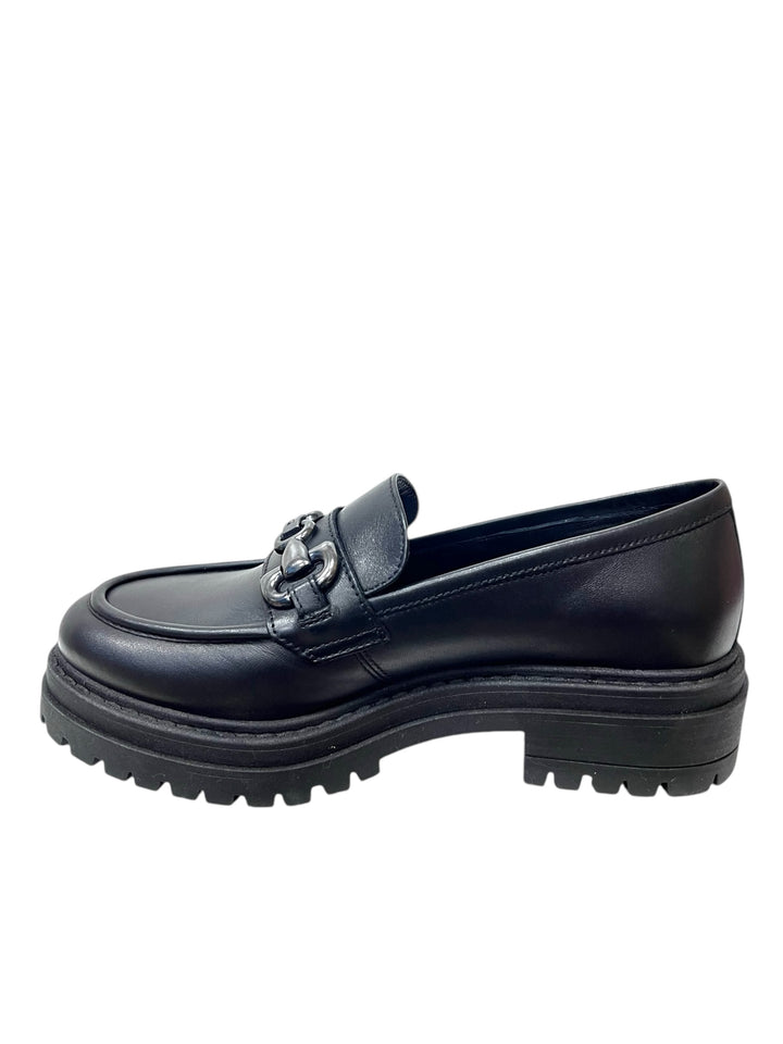 mocassini donna pelle nero giardini art.i411410d100 nero