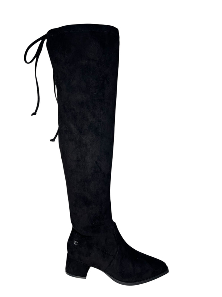 stivale donna elasticizzato nero