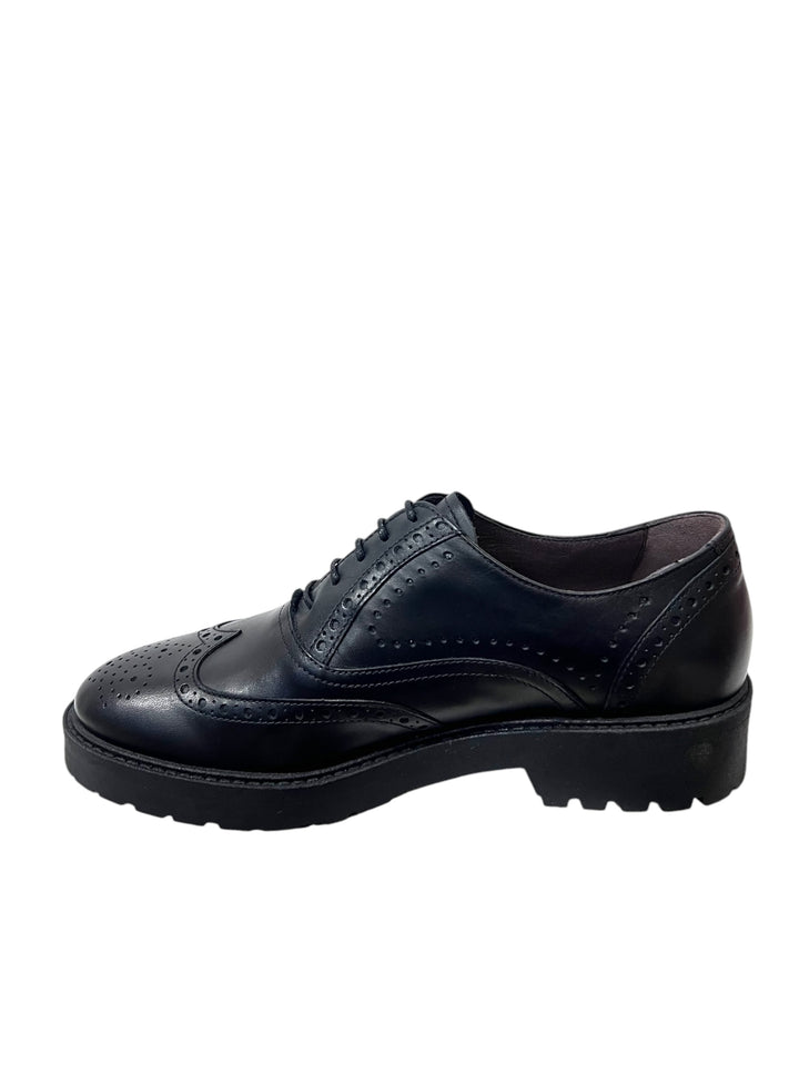 stringate donna pelle nero giardini art.i411450d100 nero