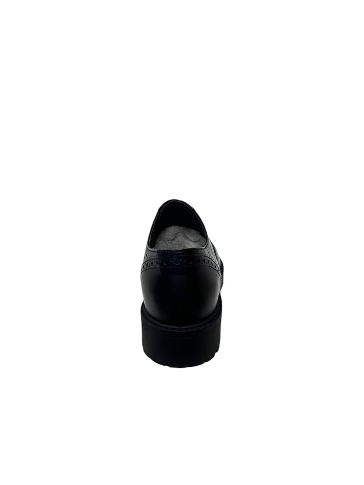 stringate donna pelle nero giardini art.i411450d100 nero
