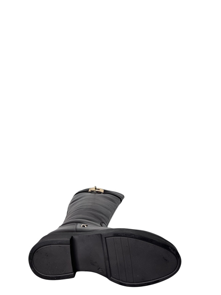 stivale donna dark brown