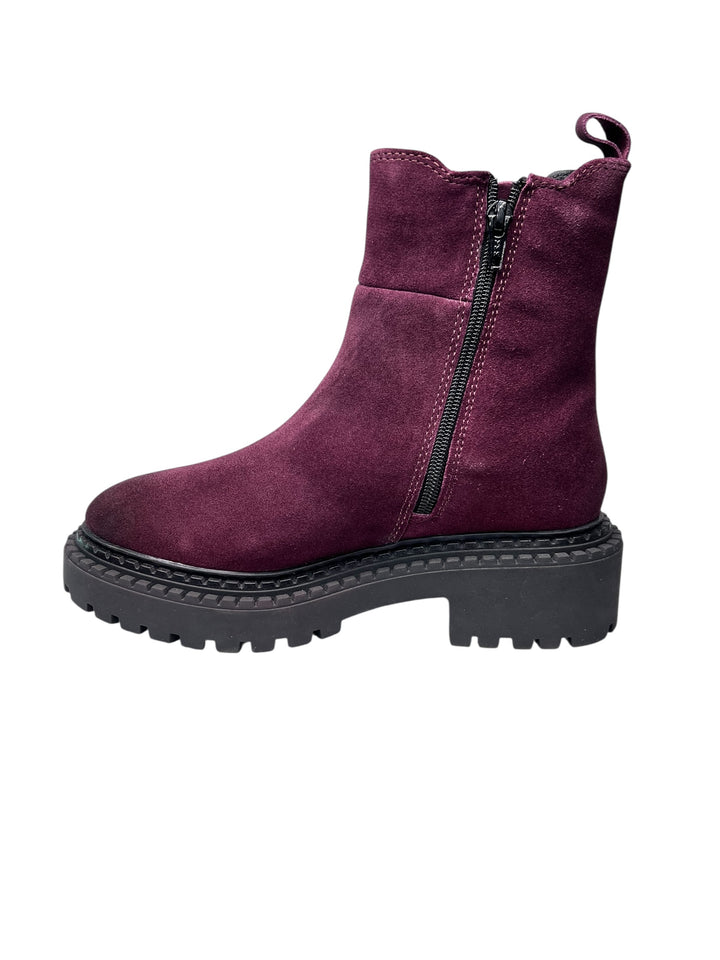 stivaletto donna bordò