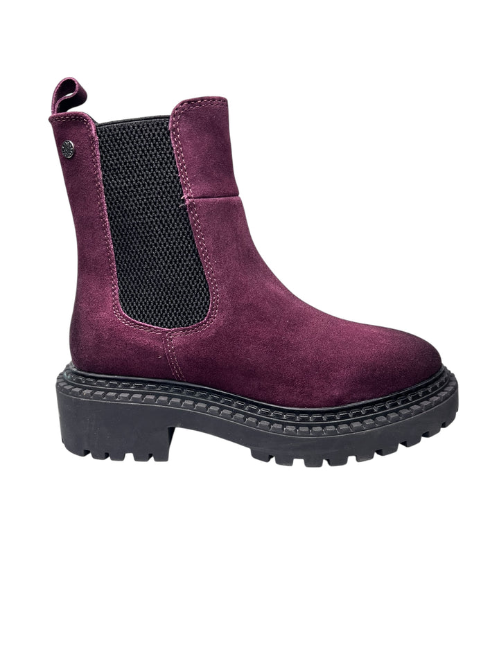 stivaletto donna bordò