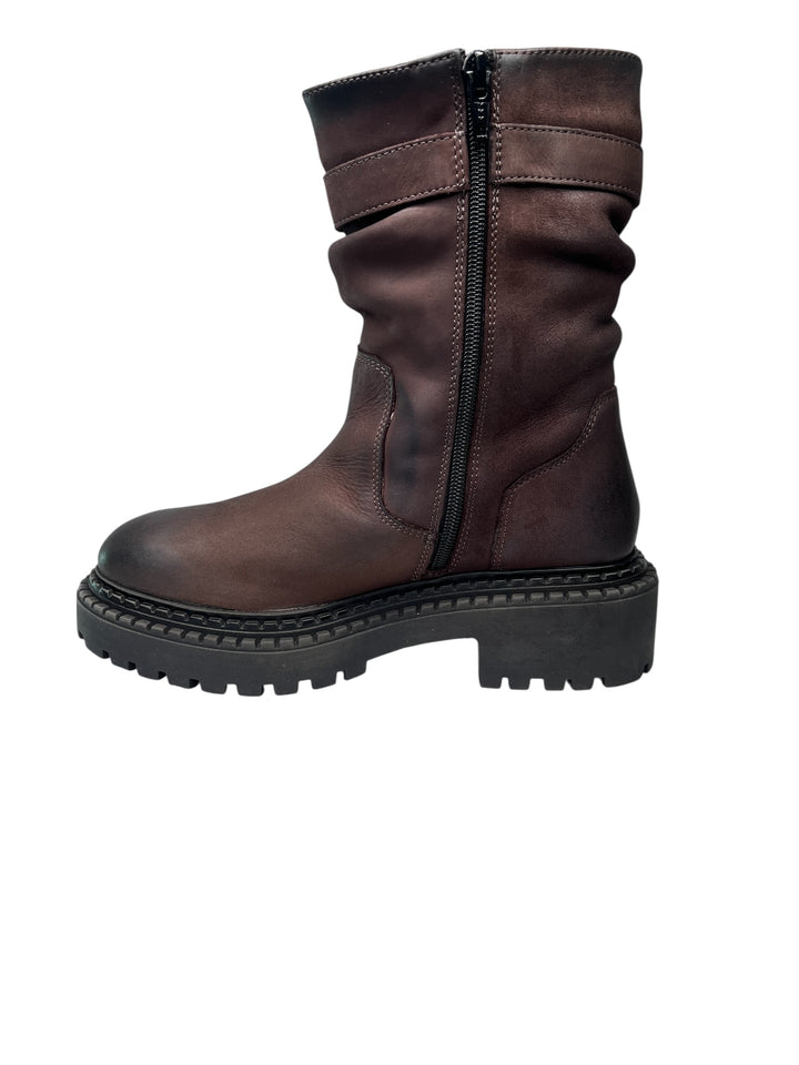 stivaletto donna brown