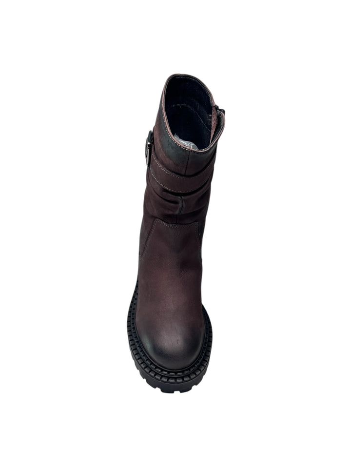 stivaletto donna brown