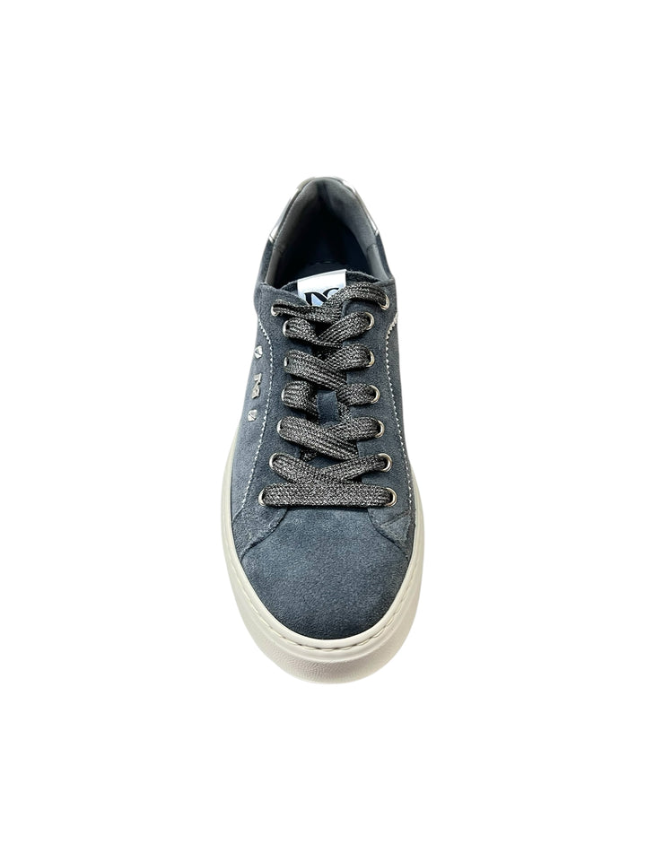 sneakers donna pelle nero giardini art.i411620d154 siberia