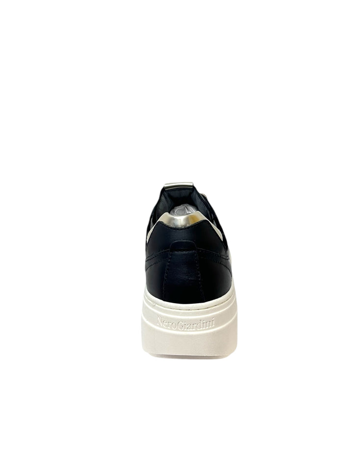 sneakers donna pelle nero giardini art.i411630d100 nero
